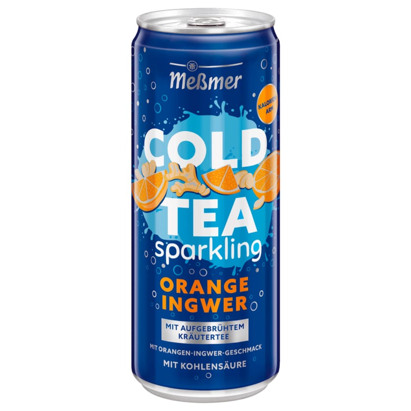 Meßmer Cold Tea Sparkling Orange Ingwer 0,33l